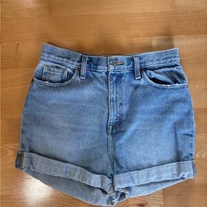 BDG Light Blue Jean Shorts